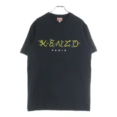 KENZO (ケンゾー) Nigo Tiger Tail T-Shirt 半袖Tシャツ ブラック FC55TS407CSL