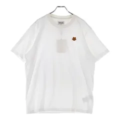 KENZO (ケンゾー) 22SS TIGER CREST CLASSIC T-SHIRT ロゴワッペン 半袖Tシャツ ホワイト FB55TS0034SA