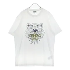 KENZO (ケンゾー) TIGER T-SHIRT タイガープリント 半袖Tシャツ ホワイト FC55TS0204YL