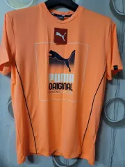 プーマ オレンジ色 半袖 Tシャツ 機能性 ストレッチ素材 新品