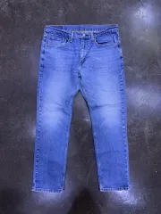 リーバイス 511 ライトブルー ウォッシュ スリム ストレートフィット デニムパンツ 34