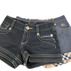 186005 現状品 BURBERRY BLUE LABEL バーバリーブルーレーベル デニム　パンツ　 レディース 2点まとめ売り