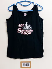 【USA買付/イベント限定品】STURGIS 2000 タンクトップ Mサイズ　ブラック　バイカーズ　検ハーレー　★