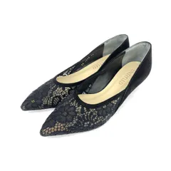 UNTITLED アンタイトル レースパンプス 表記サイズ:22     ブラック レディース / 240001184397