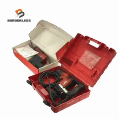 北海道旭川市直接取引歓迎 HILTI ヒルティ ロータリーハンマドリル TE5 集塵システム TE5-DRS ケース付き 穴あけ 通電動作確認済 現状品 中古 【中古品】HILTI ヒルティ 集じん ハンマードリル TE5 [01