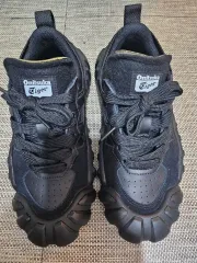 オニツカタイガー 덴티그레 LS ブラック