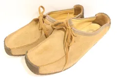 【中古】 clarks メンズシューズ UK7.5 Natalie clarks UK7.5 茶 ブラウン 無地
