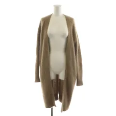 グリーンレーベルリラクシング ユナイテッドアローズ green label relaxing KFC ヘアリー ロング カーディガン ウール ベージュ 3628-119-0619 /AN28