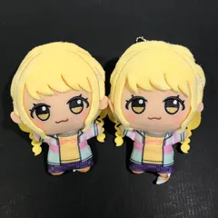 [城東41-126] 学園アイドルマスター 藤田ことね ちびぐるみ ナムコ限定 2体セット