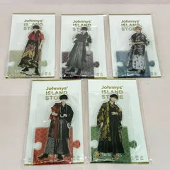 □⑤【バラ売り不可】HiHi Jets 橋本涼 / 井上瑞稀 / 猪狩蒼弥 / 髙橋優斗 / 作間龍斗 22春 アクリルスタンド アクスタ セット  中古品 smmetc094057