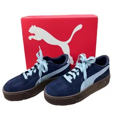 SG00001 新品未使用 PUMA プーマ カルメン　KARMEN　ネイビー　スウェード　 24cm レディース