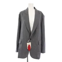 アウトドアプロダクツ OUTDOOR PRODUCTS 25SS ORDINARYリネンライクジャケット テーラードジャケット シングル 1B M グレー 25010074112110 /BM