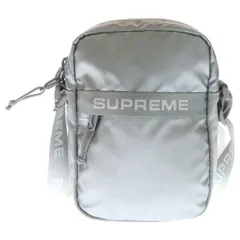 SUPREME (シュプリーム) 22AW Shoulder Bag ナイロン ショルダー バッグ シルバー