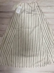 (66)【新品】KOBE LETTUCEスカート ストライプ