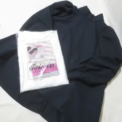 BF30　KHARIS ANGEL　カリスエンジェル　リボン付き　ブラウス　長袖　2枚セット　ブラック　ホワイト