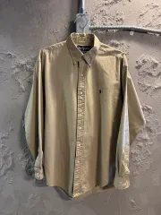 ポロラルフローレン ブレア オックスフォード ボタンダウンシャツ ベージュ S