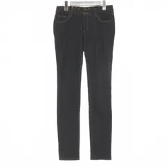 バーバリーブルーレーベル BURBERRY BLUE LABEL デニム スキニー パンツ ジーンズ インディゴ 25 ■FF