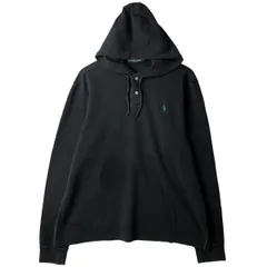 古着 ラルフローレン Ralph Lauren POLO by Ralph Lauren フード付き 長袖 ポロシャツ メンズXL相当/eaa608726