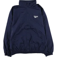 古着 90年代 リーボック Reebok バックロゴ ナイロンジャケット メンズL相当 ヴィンテージ/eaa459159