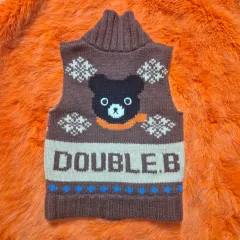 ミッキーハウス DOUBLE B ダブルビー ニット ベスト キッズ110