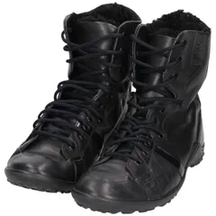 古着 ヒューゴボス HUGO BOSS レザー ハイカットスニーカー メンズ25.0cm相当/saa014476のサムネイル