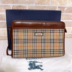 (超美品) Burberrys(バーバリー)セカンドバッグ クラッチバッグ