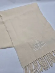 【used品】Vivienne westwood レディースマフラー MADE IN ITALY タグなし