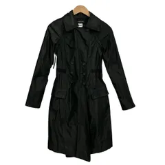 美品　パトリツィアぺぺ　ダブルベルト付き　カシミヤ混　トレンチコート　黒　42 2026年最新】パトリツィアペペ コートの人気アイテム - メルカリ