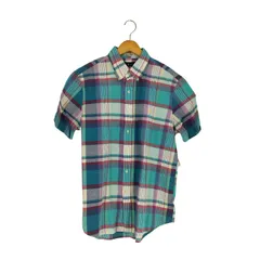 ラルフローレン RALPH LAUREN INDIAN MADRAS インドコットン マドラスチェック BDシャツ メンズ import：L 