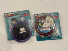 まとめ売り)HUNTER×HUNTER JUMP SHOP バッジ 出品 (フェイタン 幻術)