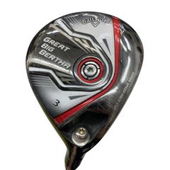 【中古】 キャロウェイ GREAT BIG BERTHA(2015) 3W フェアウェイウッド FW リシャフト (フレックスその他) メンズ 男性用 右利き 右用 Cランク ゴルフクラブ