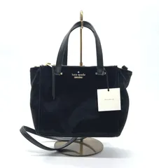 [盛岡79-0151] Kate Spadeドーン プレイス ベルベット ミニ コナ サッチェルバッグ [中古/60][レディース]