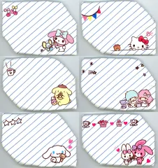 【中古】バッグ 全6種セット 「サンリオキャラクターズ あのころのおてがみポーチ」