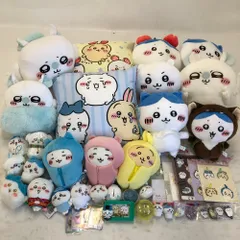 02w22491 ちいかわ ぬいぐるみ・クッション・グッズ 大量まとめ売り 約40点以上 ちいかわ/ハチワレ/うさぎ/モモンガ 他 現状品【中古品】