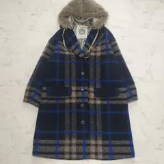 【タグ付き未使用品】Dw2R　ディダブルトゥアール　定価6.4万　チェック柄　ロングコート　38　M