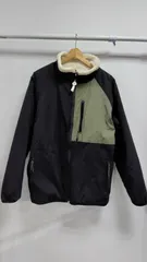ｈ53◆リバーシブル ボアナイロンジャケット メンズ  Lサイズ