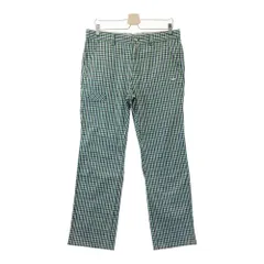 サイズ：82 KAPPA GOLF カッパゴルフ  ストレッチロングパンツ チェック柄 グリーン系 [240101614567] ゴルフウェア メンズ ストスト