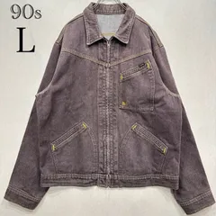 【美品】Polo Ralph Lauren Ｌポロ ラルフ ローレン　91-B タイプデニムジャケット　ワークジャケット　91-B型 POLO JEANS CO 90s