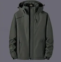 マウンテンパーカー 裏起毛 ウインドブレーカー メンズ 裏フリース ジャケット 防寒着 あったか 防寒 保温 アウター ブルゾン ジャンパー 長袖 ジップアップ アウトドア ライトアウター 撥水 防風#sam460