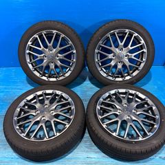 N-BOX カスタム ターボ 純正 15インチ タイヤホイール 4本セット 4.5J +45 PCD100 4H ダンロップ EC300 165/55R15 2025年製 約9分山