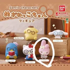 サンリオ メガネ フィギュア ガチャ マイメロディ