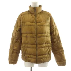 ザノースフェイス THE NORTH FACE ライトヒートジャケット Light Heat Jacket ダウンジャケット ロゴ ナイロン アウター 茶 ブラウン NDW91902 /AN49
