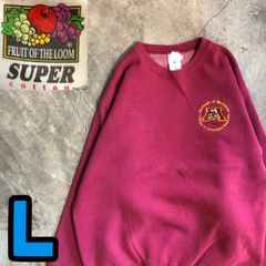 希少！フルーツオブザルーム 80s-90s スウェット USA製 マスタード L