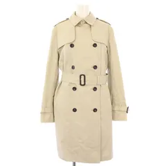 ポールスミス ブラック Paul Smith BLACK トレンチコート アウター ロング丈 ベルト 40 ベージュ /BB