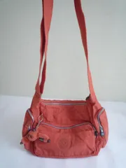 キプリング ショルダーバッグ  オレンジ系