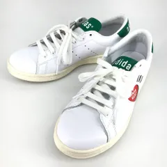05w17859 アディダス adidas  HUMAN MADE Stan Smith  ホワイト/グリーン  24.5cm UK6 ベトナム製 レディース  スニーカー  FY0734  【中古品】