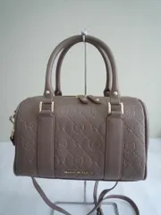 美品 メゾンドフルール ハンド・ショルダーバッグ ブラウン系