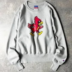 00s Champion カレッジ キャラクター プリント リバースウィーブ スウェット トレーナー M / 00年代 メキシコ製 オールド チャンピオン