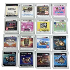 186002 現状品 Nintendo 任天堂 ニンテンドウ 3DS 16点まとめ売り