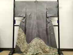 平和屋着物●色留訪問着　作家物　絞り　辻が花　暈し染め　金彩　正絹　逸品　CAAL7730dy